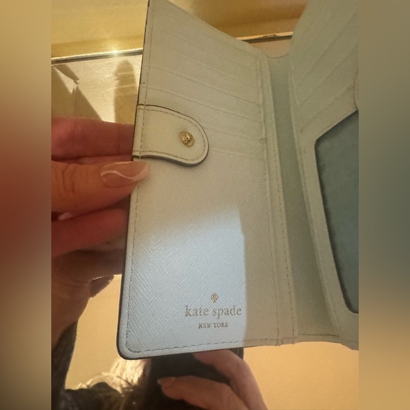 Kate Spade Vintage Sky Blue Wallet - Picture 2 of 8